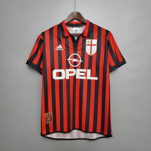 1999/2000 Retro AC Milan Home Football Shirt 1:1 Thai Quality FTBL4ALL