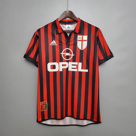 1999/2000 Retro AC Milan Home Football Shirt 1:1 Thai Quality FTBL4ALL
