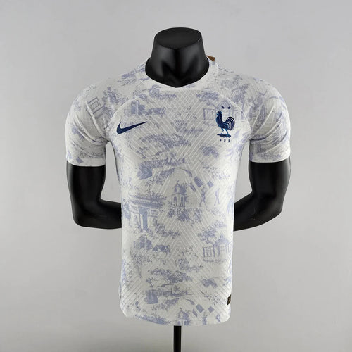 2022 FIFA World Cup France Away Football Shirt White - Player Version FTBL4ALL