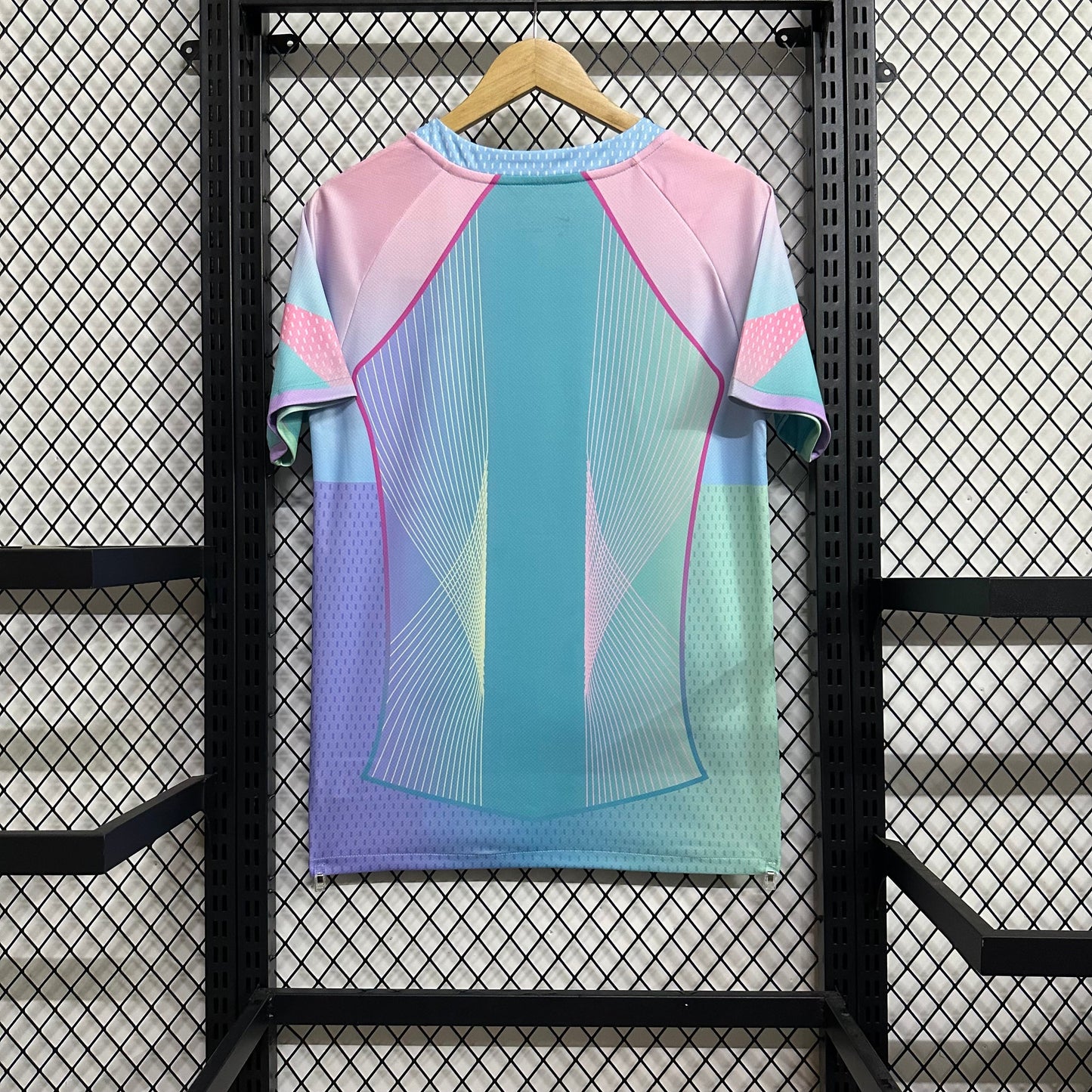 2025/2026 Barcelona Special Edition Pink Blue Gradient Football Shirt FTBL4ALL