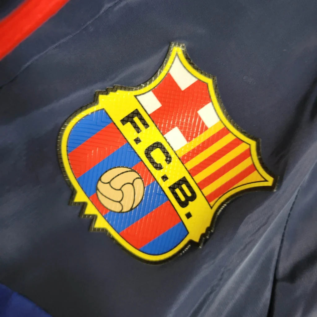 2023/2024 Barcelona Windbreaker Blue Jersey FTBL4ALL
