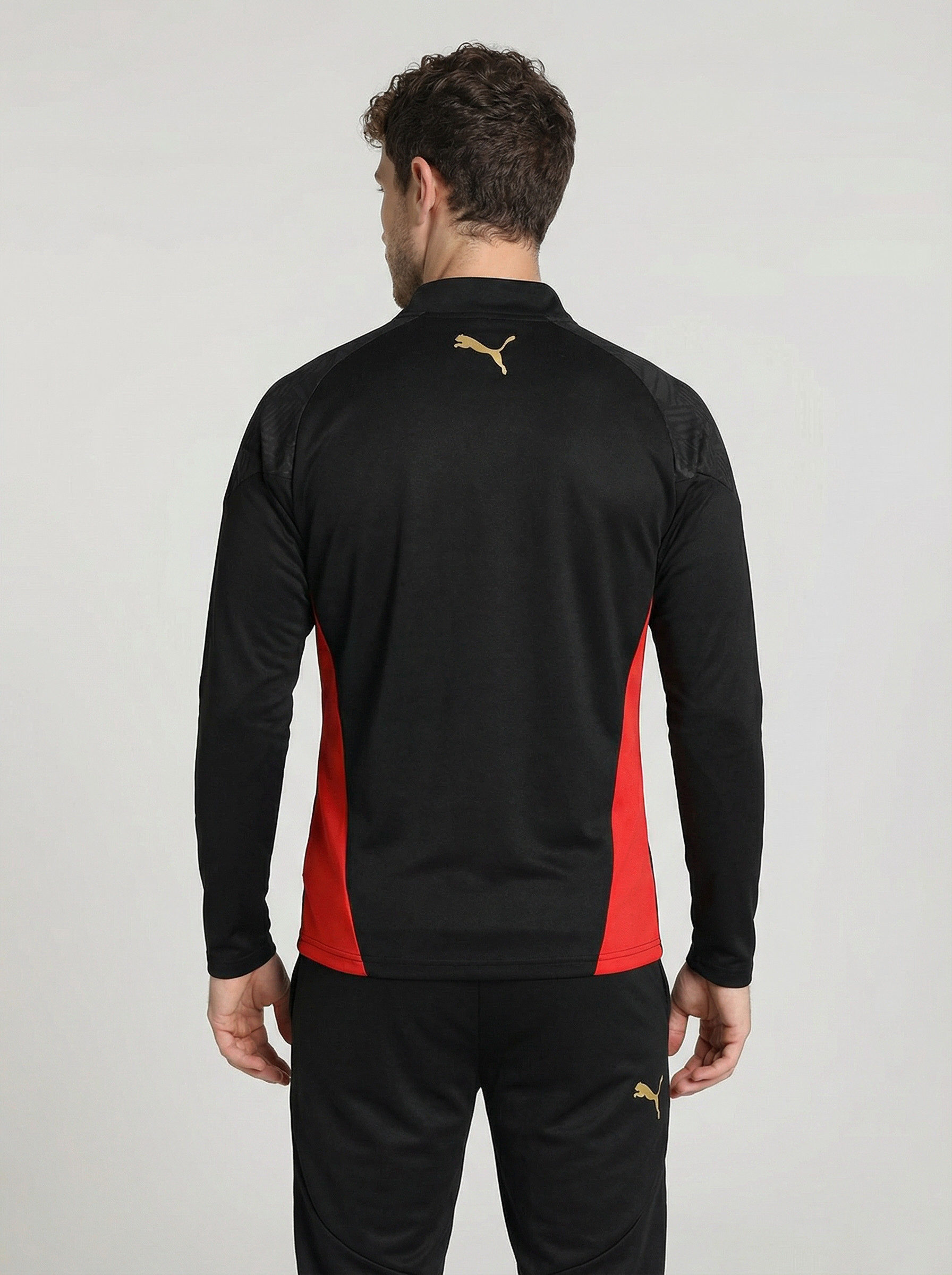 AC MILAN BLACK TRACKSUIT