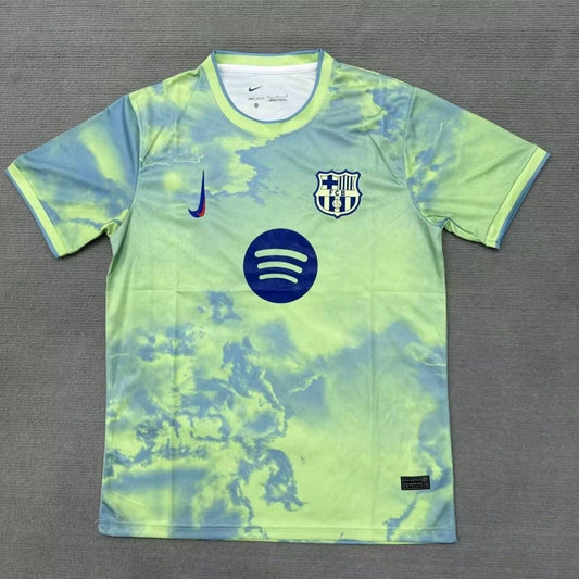 2025/2026 Barcelona Special Edition Green Football Shirt FTBL4ALL