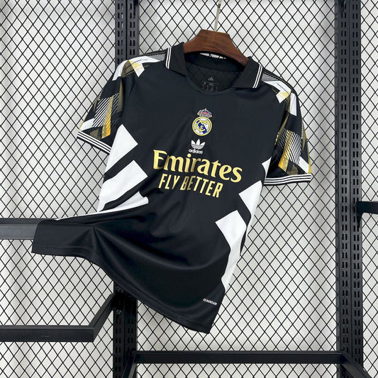 2025/26 REAL MADRID – “ARROW BLACK EDITION” JERSEY Classic Football Jerseys