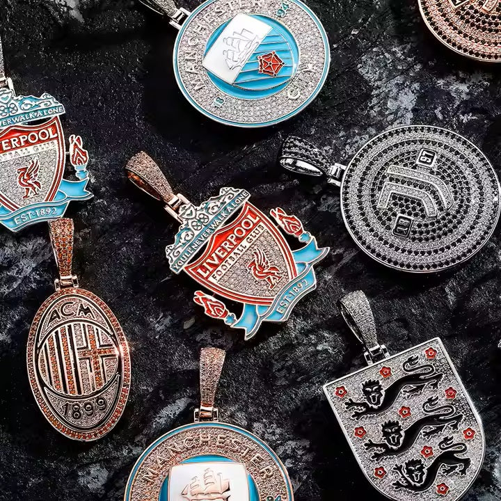 Premium Football Club Pendants CC
