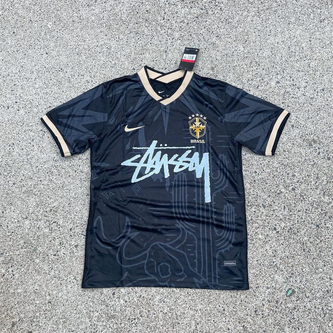Brazil 2022 Stussy x Special Edition Jersey FTBL4ALL