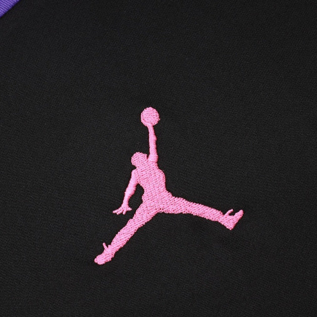 2023/2024 PSG Paris Saint-Germain Purple Half-Pull Tracksuit FTBL4ALL