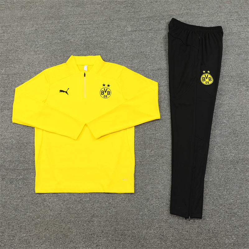 2024/2025 Dortmund Yellow Half-Pull Tracksuit FTBL4ALL