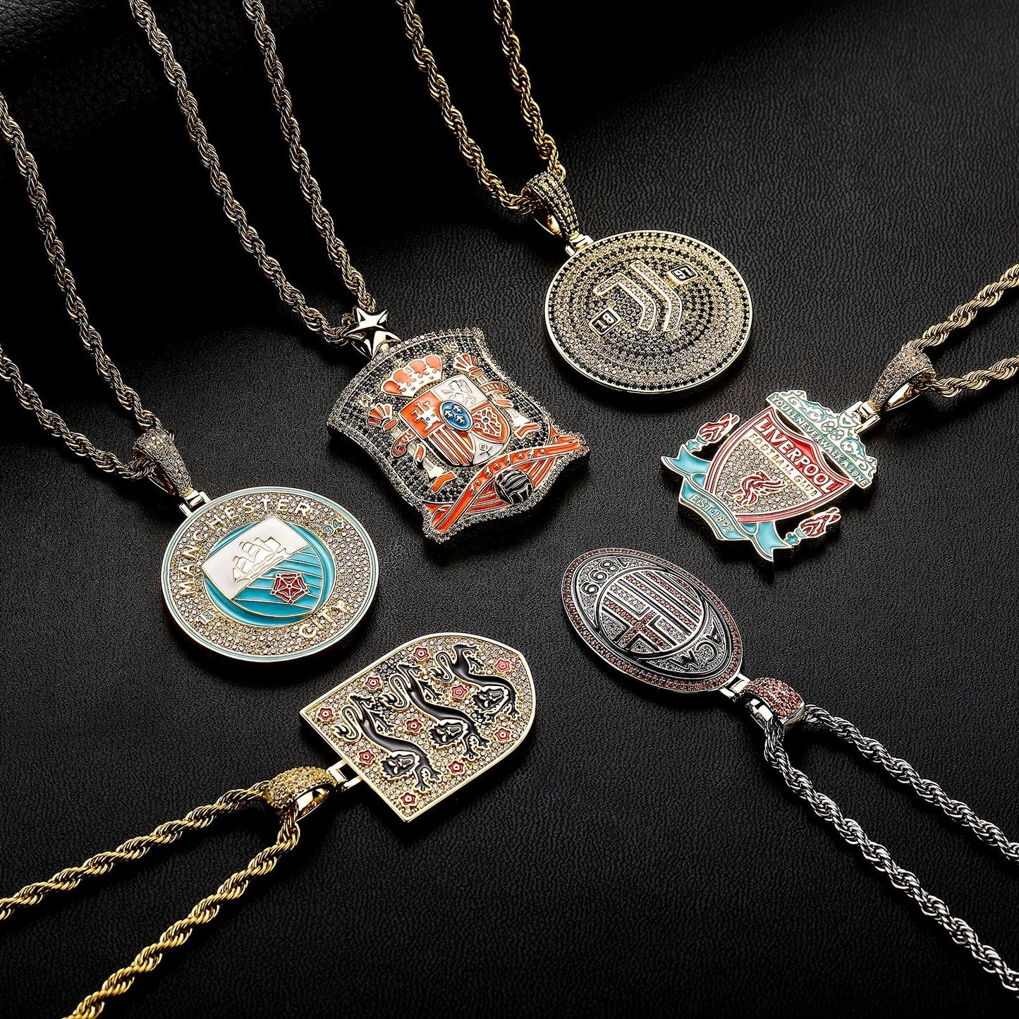 Premium Football Club Pendants CC