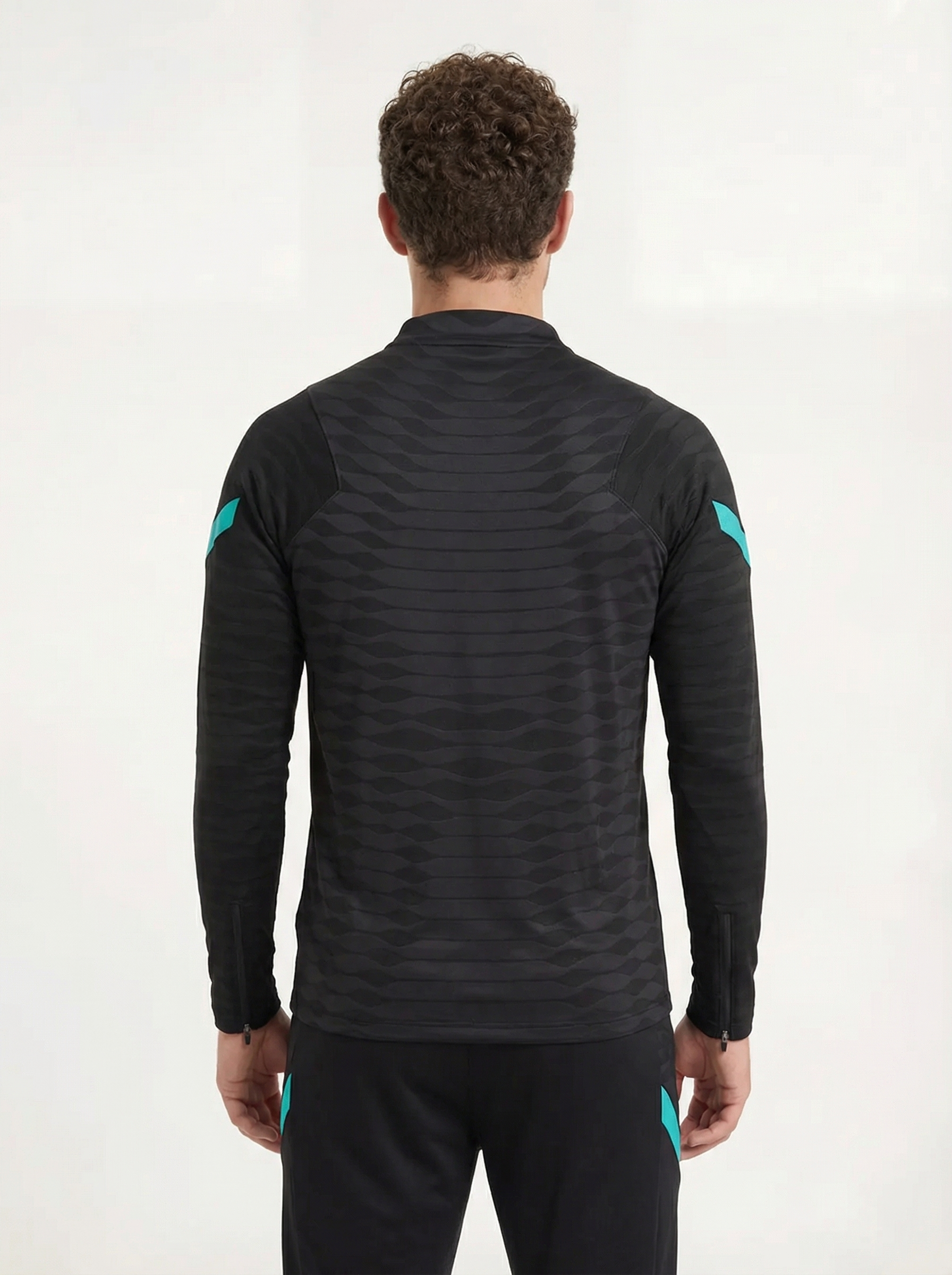 INTER MILAN BLACK AND BLUE TRACKSUIT Classic Football Jerseys