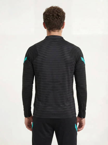 INTER MILAN BLACK AND BLUE TRACKSUIT Classic Football Jerseys
