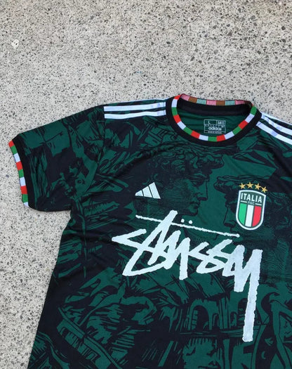 Italy x Stussy 2023 Edition Football Shirt FTBL4ALL