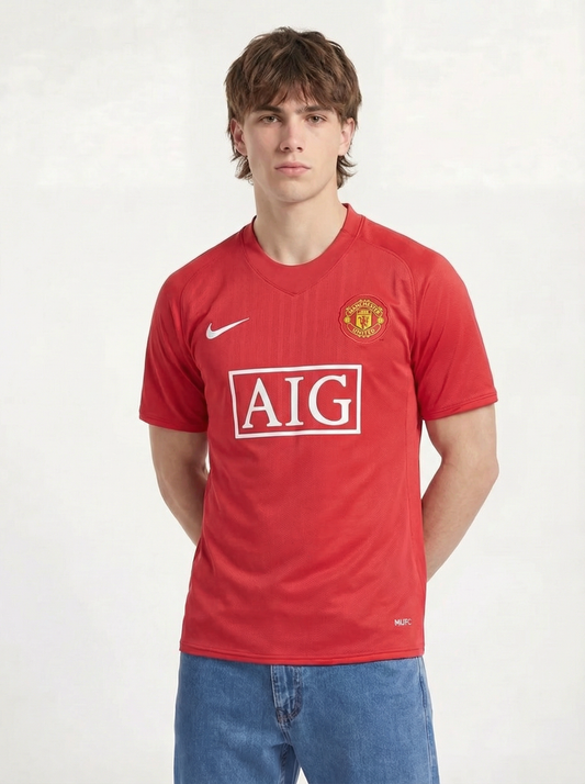 MANCHESTER UNITED 2007-08 HOME SHIRT