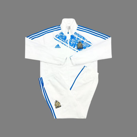 Olympique Marseille Vintage Tracksuit Full Zipped 1:1 Thai quality FTBL4ALL