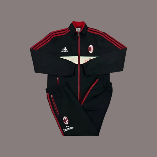 AC Milan Vintage Tracksuit Full Zipped 1:1 Thai Quality FTBL4ALL