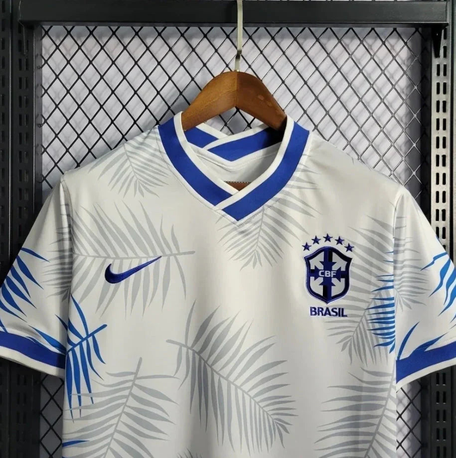 2022 Brazil Classic White Soccer Jersey FTBL4ALL