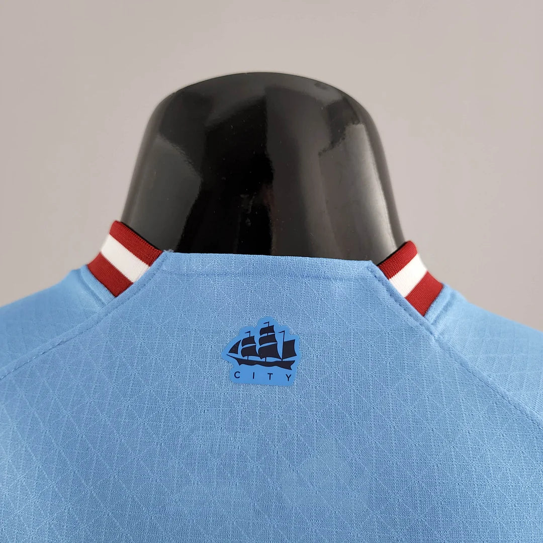2022/2023 Manchester City Home Football Shirt 1:1 Thai Quality - Player Version FTBL4ALL