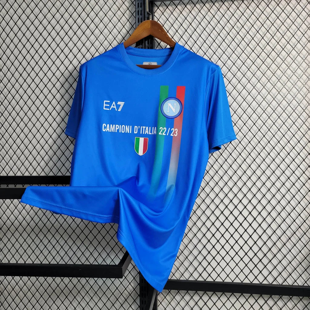 2023/2024 Napoli Soccer Commemorative Edition Blue Jersey 1:1 Thai Quality FTBL4ALL