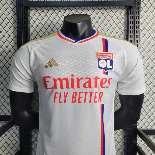 2023/2024 Lyon Home Football Shirt - Player Version FTBL4ALL