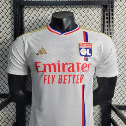 2023/2024 Lyon Home Football Shirt - Player Version FTBL4ALL