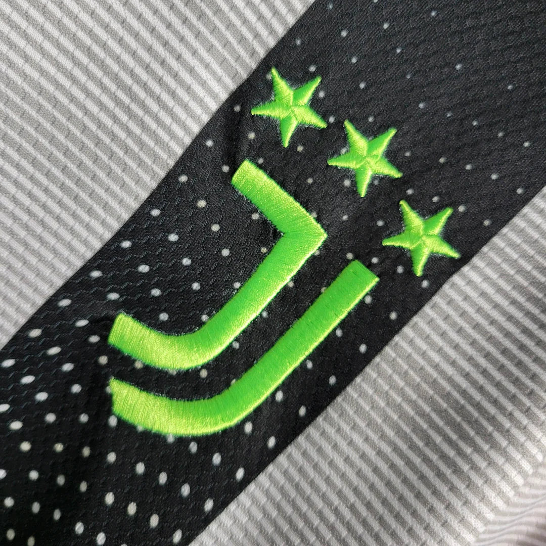 2019/2020 Retro Juventus Joint Edition Black and White Stripes Soccer Jersey 1:1 Thai Quality FTBL4ALL