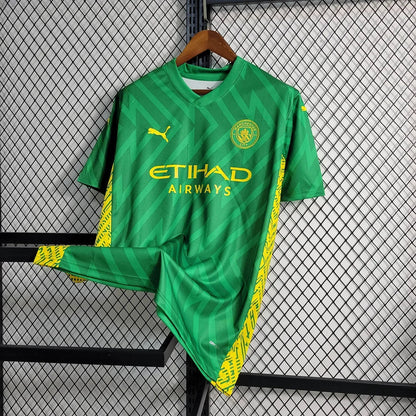 2023/2024 Manchester City Goalkeeper Green Football Shirt 1:1 Thai Quality FTBL4ALL