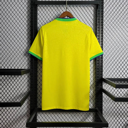 2022 World Cup Brazil Home Soccer Jersey FTBL4ALL