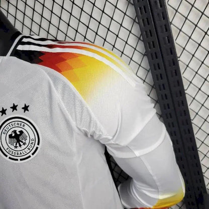 2024 Long Sleeve Player Version Germany Home Football Shirt 1:1 Thai Quality FTBL4ALL