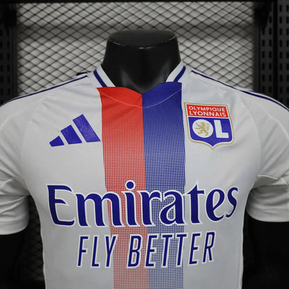 2024/2025 Lyon Home Football Shirt - Player Version FTBL4ALL