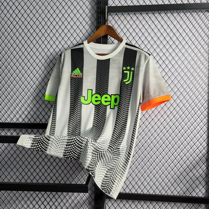 2019/2020 Retro Juventus Joint Edition Black and White Stripes Soccer Jersey 1:1 Thai Quality FTBL4ALL