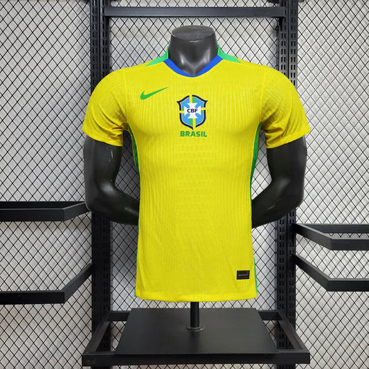 2025 Brazil Home Soccer Jersey - Player Version FTBL4ALL