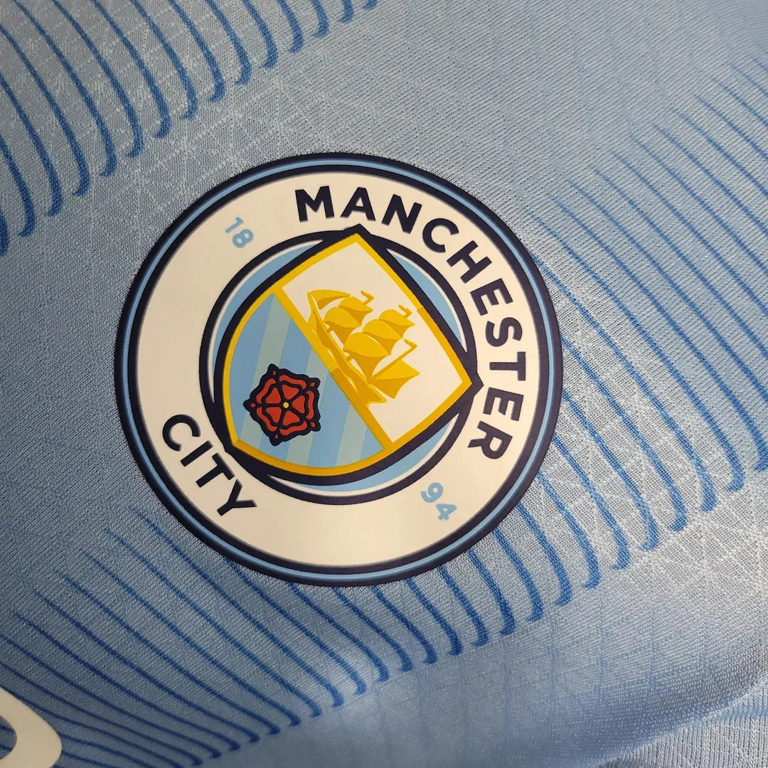 2023/2024 Manchester City Home Football Shirt 1:1 Thai Quality - Player Version FTBL4ALL
