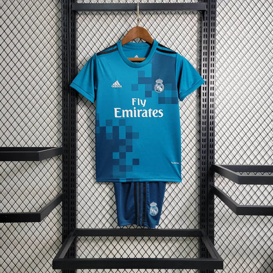 2017/2018 Retro Kids Size Real Madrid Third Away Football Shirt FTBL4ALL