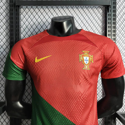 2022 FIFA World Cup Portugal Home Football Shirt - Player Version FTBL4ALL