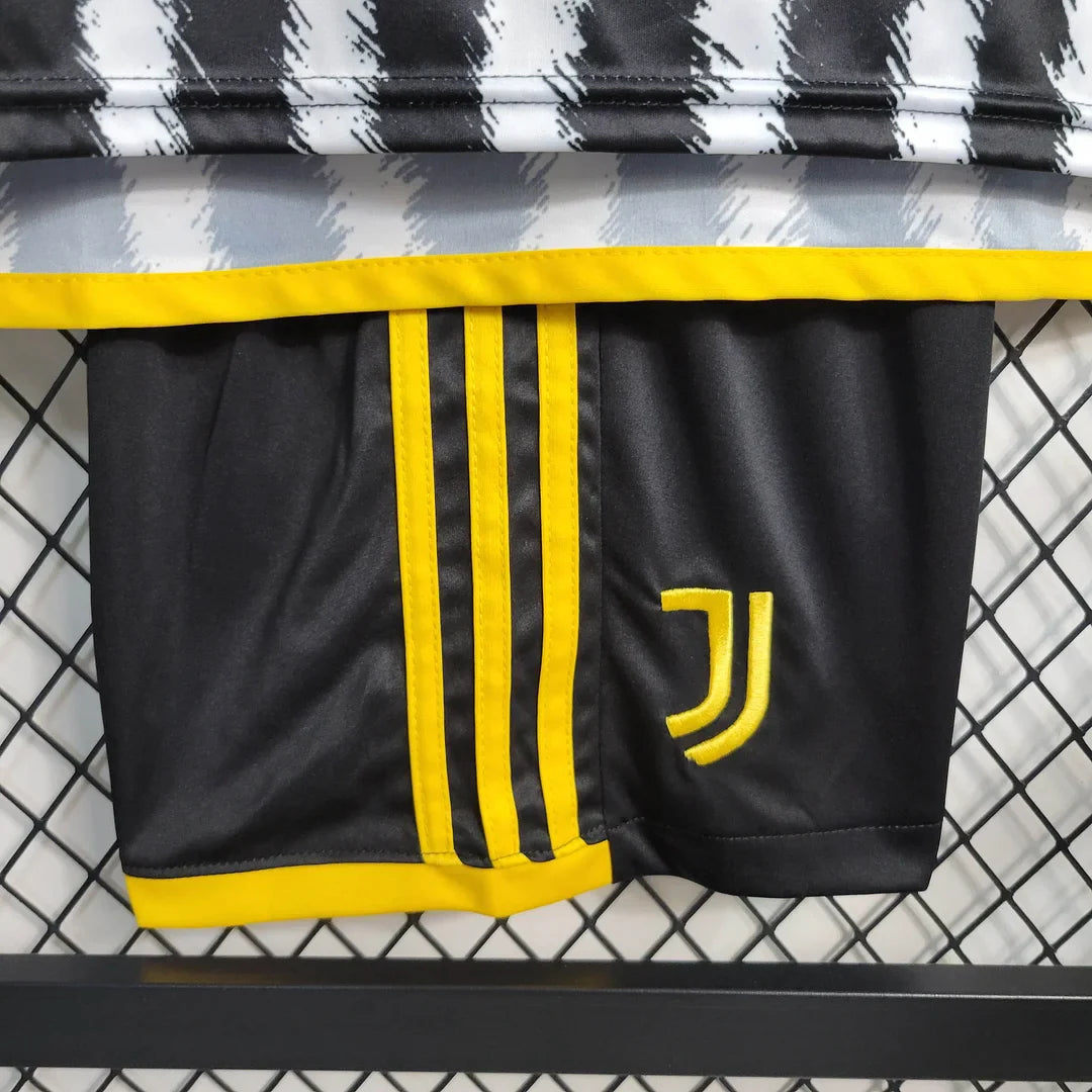 2023/2024 Juventus Home Soccer Jersey 1:1 Thai Quality Kids Size FTBL4ALL