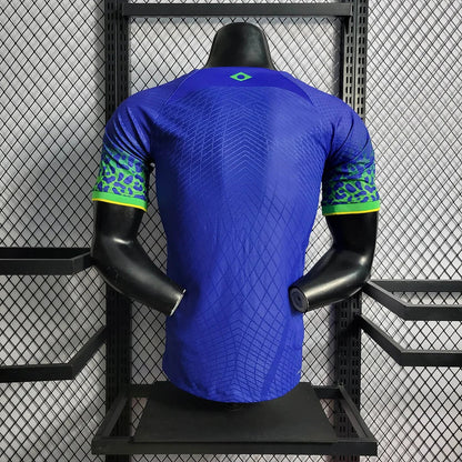 2022 World Cup Brazil Away Soccer Jersey - Player Version FTBL4ALL