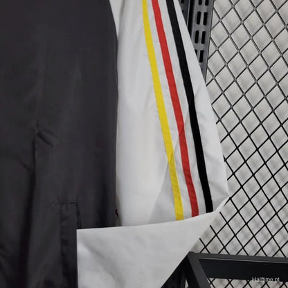 24/25 Real Madrid Black/White Windbreaker FTBL4ALL