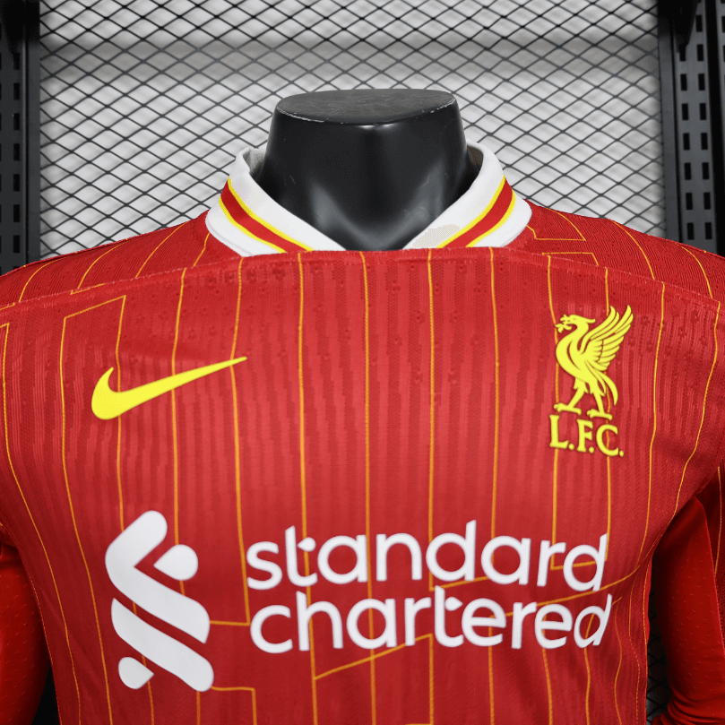 2024/2025 Long Sleeve Player Version Liverpool Home Football Shirt 1:1 Thai Quality FTBL4ALL