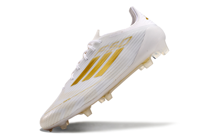 F50 Elite FG Laced White & Gold CC