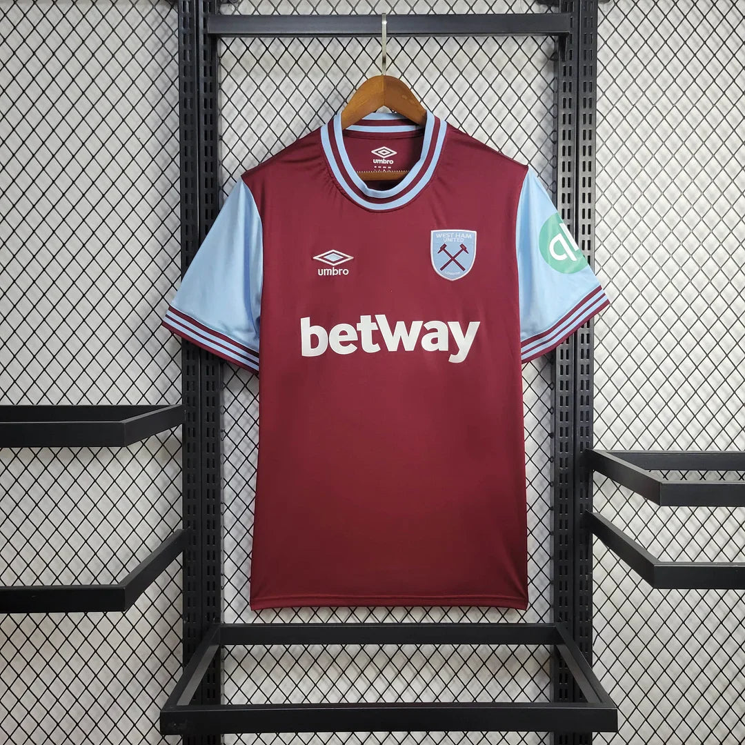 2024/2025 West Ham United Home Football Shirt 1:1 FTBL4ALL