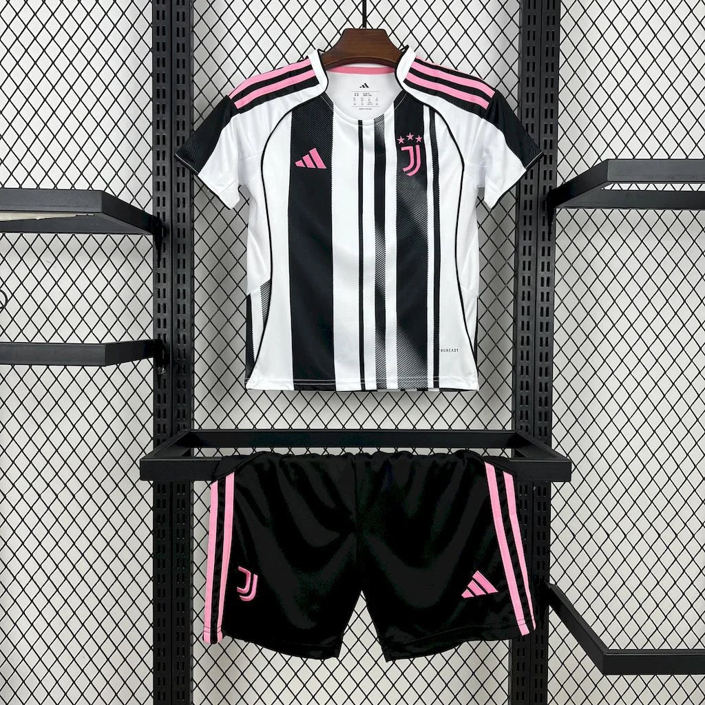 2025/2026 Juventus Home Football Shirt Kids Size FTBL4ALL