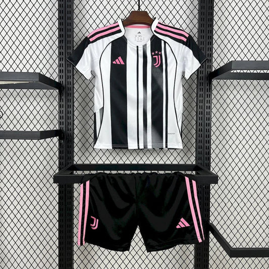 2025/2026 Juventus Home Football Shirt Kids Size FTBL4ALL