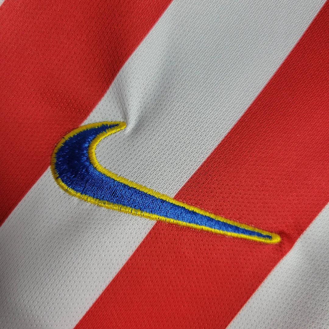 2004/2005 Retro Atletico Madrid Home Soccer Jersey 1:1 Thai Quality FTBL4ALL