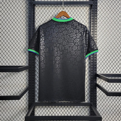 Brazil 2024 Black Leopard Special Edition Football Shirt FTBL4ALL