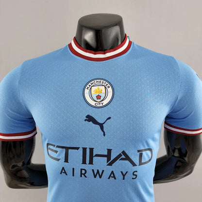 2022/2023 Manchester City Home Football Shirt 1:1 Thai Quality - Player Version FTBL4ALL