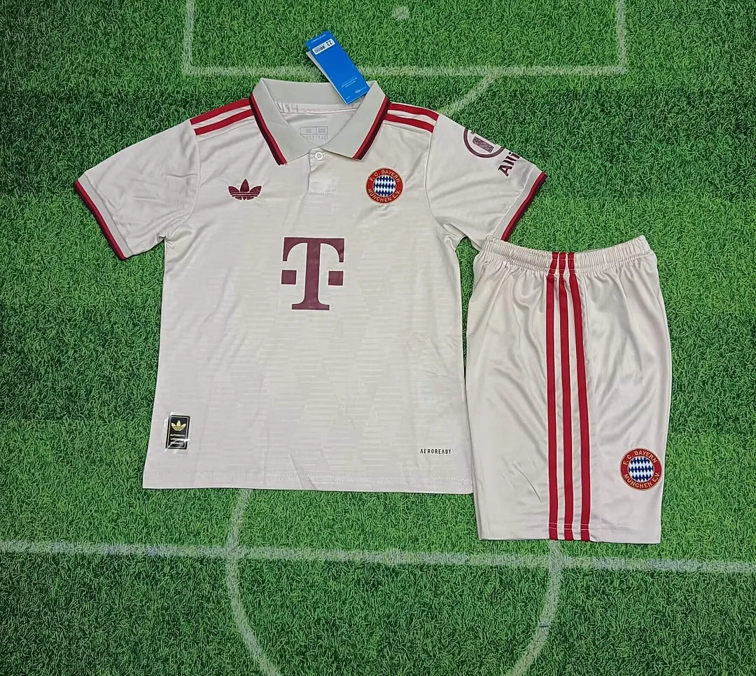 2024/2025 Bayern Munich Third Away Football Jersey 1:1 Thai Quality Kids Size FTBL4ALL