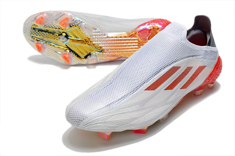 X Speed Flow +FG Laceless White Spark CC