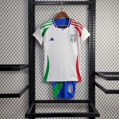 2024 Kids Size Italy Away Soccer Shirt 1:1 Thai Quality FTBL4ALL