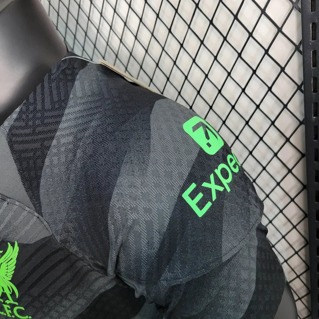 2023/2024 Liverpool Goalkeeper Black Soccer Jersey 1:1 Thai Quality - Player Version FTBL4ALL