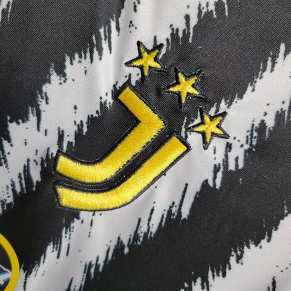 2023/2024 Juventus Home Soccer Jersey 1:1 Thai Quality Kids Size FTBL4ALL